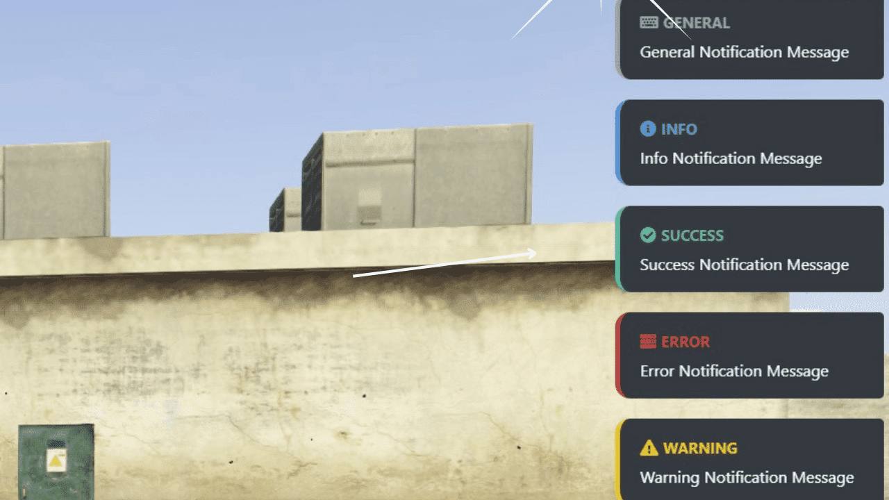 ESX Notification System | Simple Notification System for ESX