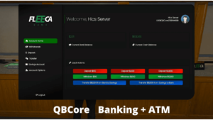 QBCore Banking | Advanced Banking & ATM Script for QBCore