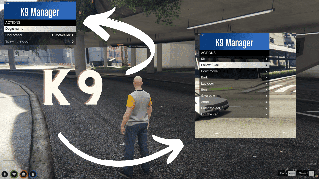 QBCore K9 | Police K9 Script for FiveM